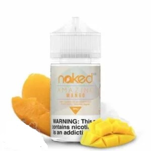 E-Liquido Amazing Mango Ice (Freebase) - Naked 100; ciadovape.com