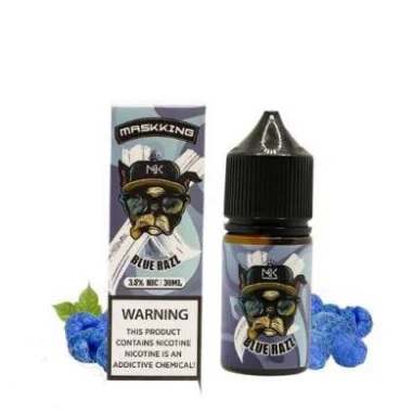 E-Liquido Blue Razz (Nic Salt) - Maskking; ciadovape.com