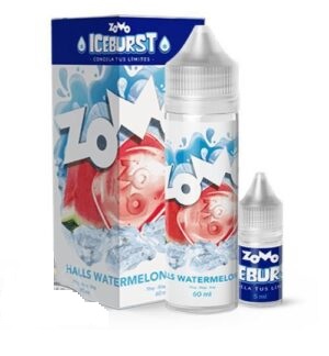 E-Liquido Halls Watermelon Ice Iceburst - Zomo; ciadovape.com
