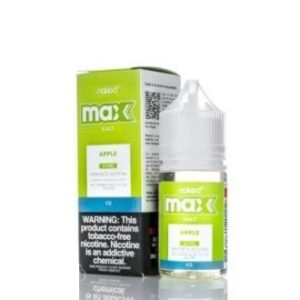 E-Liquido NKD Max Apple Ice (Nic Salt) - Naked 100; ciadovape.com