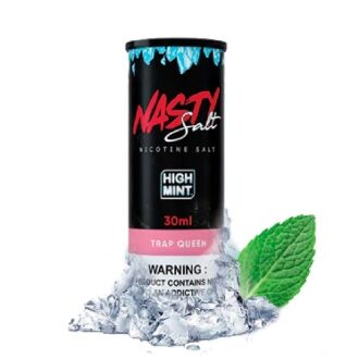 E-Liquido Trap Queen HIGH MINT (Nic Salt) - Nasty Juice; ciadovape.com
