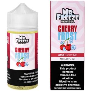 E-Liquido Cherry Frost (Freebase) - Mr. Freeze; ciadovape.com