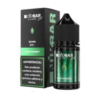 E-Liquido Spearmint (Nicsalt) – NIKBAR; ciadovape.com