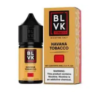 E-Liquido Havana Tobacco (Nic Salt) - Blvk Remix cia do vape