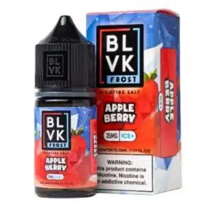 E-Liquido Apple Berry (Nic Salt) - Blvk Frost; ciadovape.com