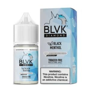 E-Liquido Black Menthol (Nic Salt) - Blvk Diamond; ciadovape.com